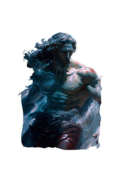 StoryGift Romania Sticker Adeziv 90CM Cu Aquaman, DC, Supereroi, Regele Marii...