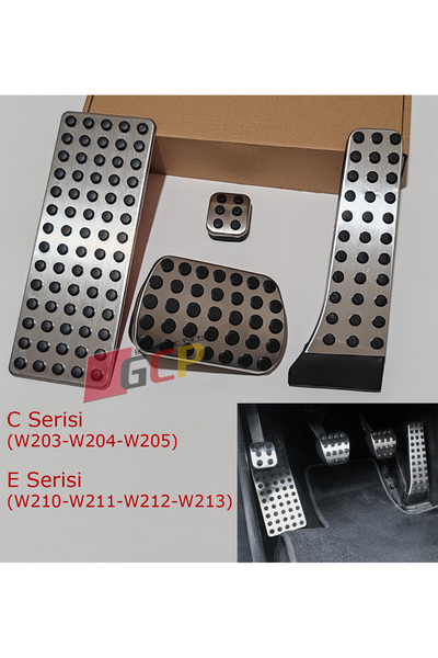 GCP German Car Parts Spor Krom Pedal Seti W203 W213 W205 W204 W211 W212 W210