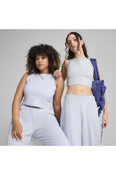 Puma ΝΤΟΥΛΑΠΑ Essentials Ριμπ Κρουαζέ Μπλούζα Γυναικεία