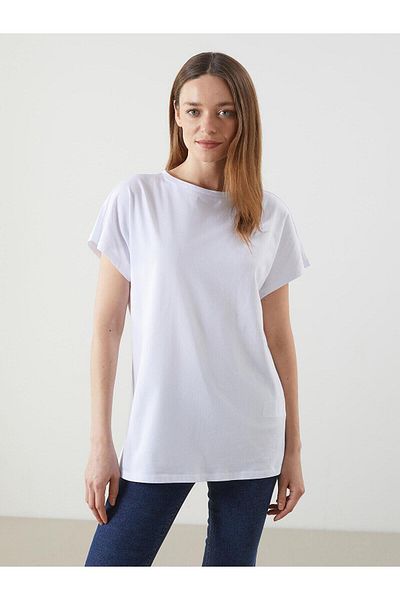 LC Waikiki Γυναικείο μπλουζάκι LCWAIKIKI Classic Crew Neck (S5)