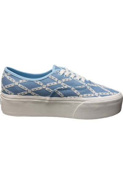 Vans Damen Ua Authentic Stackform Denim Mix Schuhe