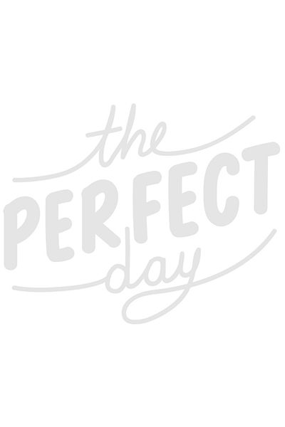 StoryGift Romania Sticker Eticheta 50CM Exterior pentru cei care au o zi perfecta cu text in engleza , Vinyl Alb