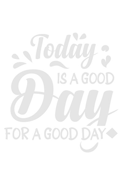 StoryGift Romania Sticker Exterior pentru cei care au o zi buna , Vinyl Alb, ...