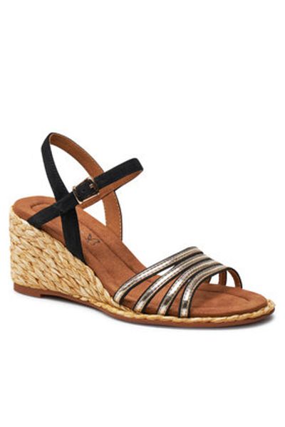 Caprice women's espadrilles 9-28305-42 black