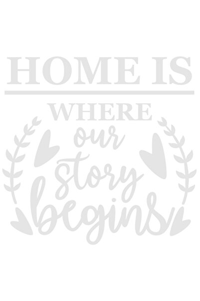 StoryGift Romania Sticker Autocolant 70CM Exterior cu inimioare si textul "Ac...