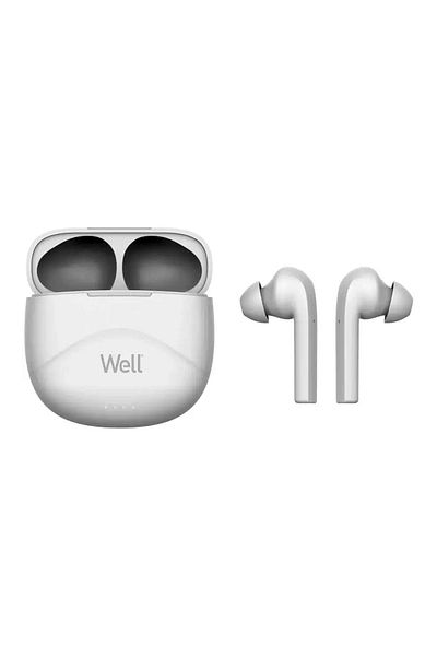 Well Bluetooth in-ear headphones Well Ghost White