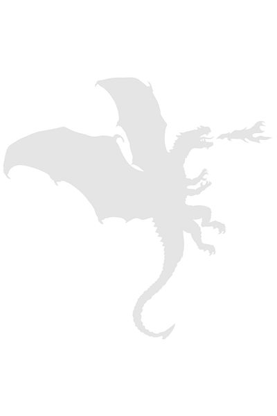 StoryGift Romania Sticker Autocolant 70CM Exterior cu un dragon care zboara si care arunca cu flacari , Vinyl Al