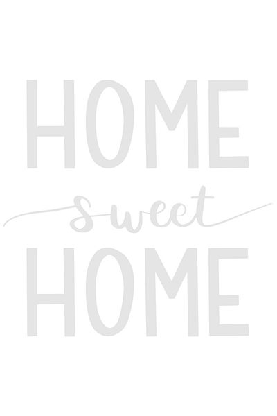 StoryGift Romania Sticker Eticheta 40CM Exterior cu textul in limba engleza "Home, sweet home" - casa dulce casa