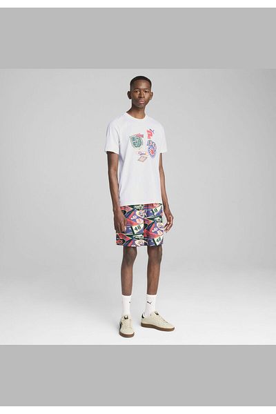 Puma Pánske šortky Sports Legacy Graphic Relaxed Shorts 6''