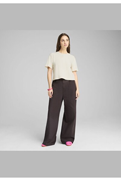 Puma Tricou WARDROBE Essentials cu nervuri, relaxat, pentru femei