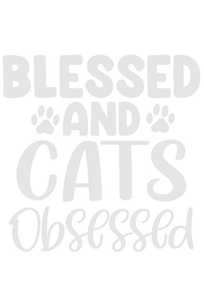 StoryGift Romania Sticker Autocolant 70CM Exterior pentru cei obsedati de pisici si binecuvantati - labute felin