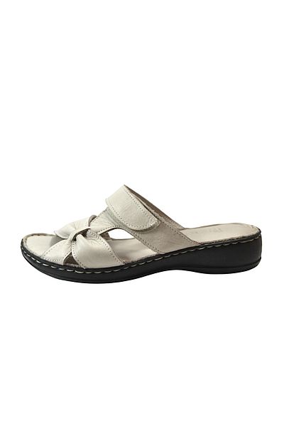 Onlo Ayakkabı Onlo Shoes DK-0013 Γυναικείες παντόφλες μαμάς από γνήσιο δέρμα ανατομικό μαξιλαράκι