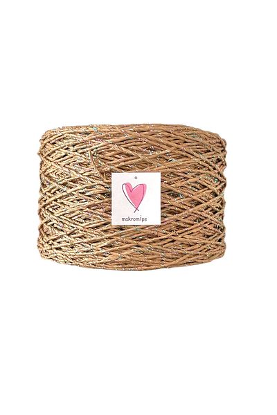 Makromİps PREMIUM TWISTED METALLIC PAPER STRING (250 gr/420m) ΠΟΛΥΕΣΤΕΡΙΚΟ ΓΛΙΣΤΕΡΟ ΣΥΡΤΑΡΙ ΤΣΑΝΤΑΣ ΠΛΕΚΤΟ ΣΤΟΛΙΣΤΙΚΟ ΣΥΣΚΕΥΑΣΙΑ ΣΥΡΤΑΡΙ