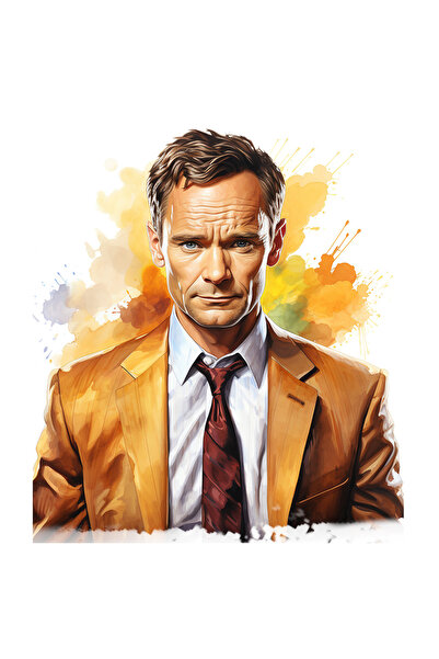 StoryGift Romania Sticker Autocolant 70CM Cu Barney Stinson, Serial, How I Me...