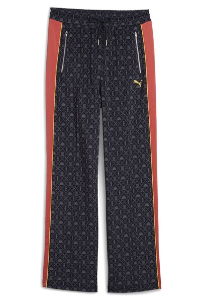 Puma Pantaloni de trening drepți imprimați Road To Unity T7 pentru femei