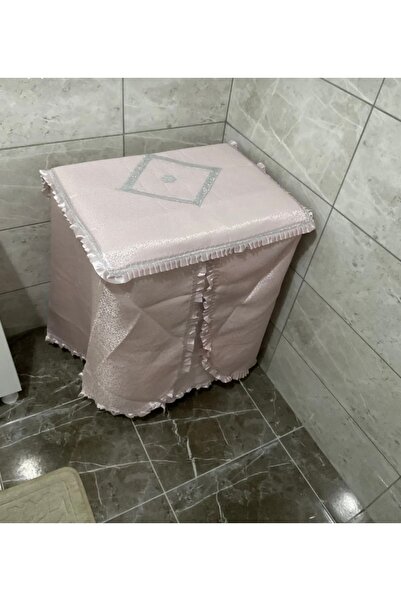 Muensu Покривало за перална машина в прахообразен цвят, луксозно покривало за...