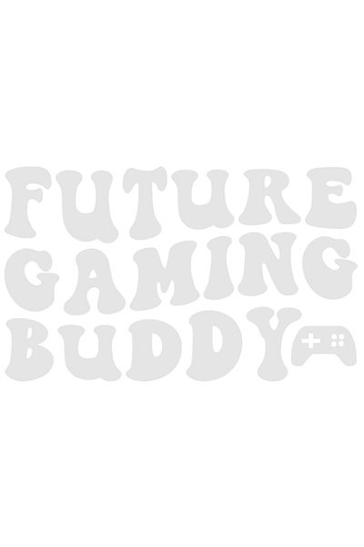 StoryGift Romania Sticker Exterior cu un controller si textul "Future gaming buddy" - amic viitor pentru gam