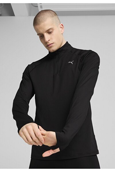 Puma VELOCITY CLOUDSPUN Ανδρικό Μπλούζα για Τρέξιμο με Φερμουάρ Quarter-Zer