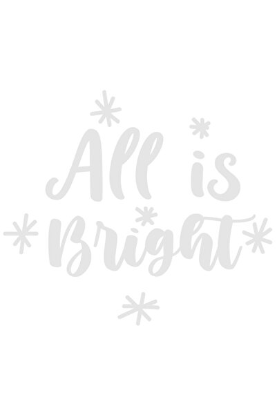 StoryGift Romania Sticker Eticheta 40CM Exterior cu mesajul in engleza "All i...