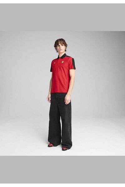 Puma Pánské polo tričko Scuderia Ferrari HP Race MT7