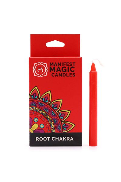 Co Esoteric Magic Candles 12bc - With Messages For Energy Release / 90 minutes / Different Colors