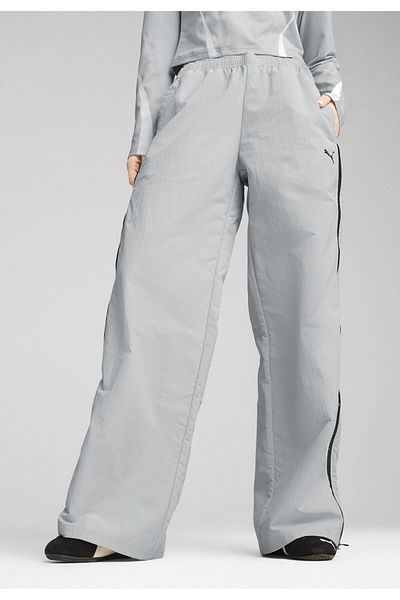 Puma Pantaloni DARE TO Relaxed Woven cu fermoar pentru femei