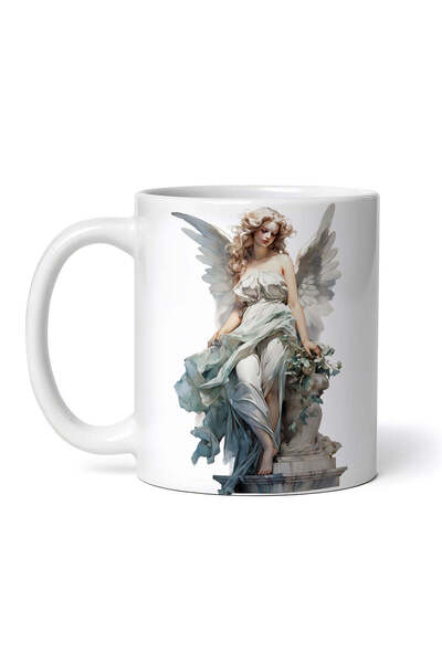 OEM Cană albă personalizată, Îngerul Fântânilor, INOVATIX®. 330ml