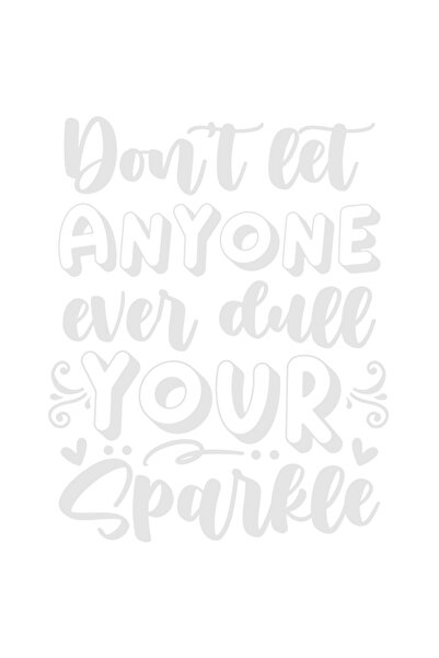 StoryGift Romania Sticker Eticheta 40CM Exterior cu textul "Nu lasa niciodata...