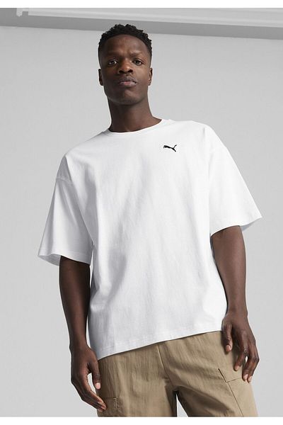 Puma Ανδρικό μπλουζάκι με φαρδιά γραμμή, απαραίτητο για την γκαρνταρόμπα