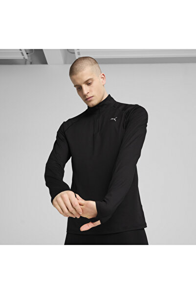 Puma VELOCITY CLOUDSPUN Ανδρικό Μπλούζα για Τρέξιμο με Φερμουάρ Quarter-Zer