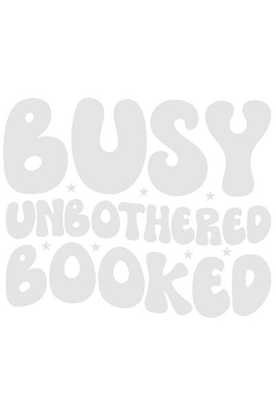 StoryGift Romania Sticker Adeziv 90CM Exterior cu textul "Busy, unbothered, b...