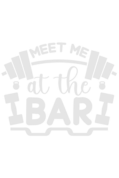 StoryGift Romania Sticker Autocolant 30CM Exterior pentru cei pasionati de fitness cu mesajul in engleza "Meet m