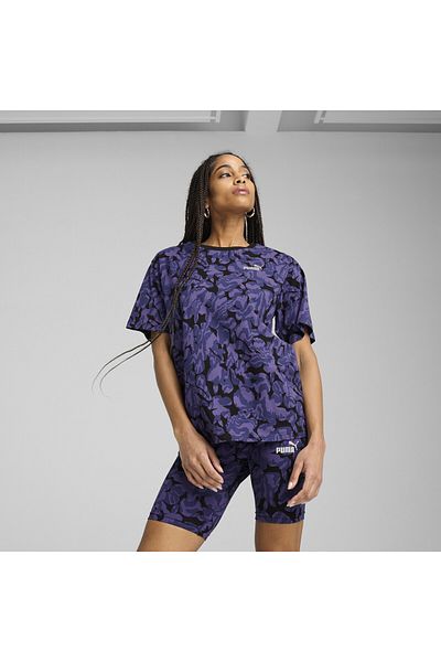 Puma Dámské tričko ESS NATURE 2.0 Relaxed AOP