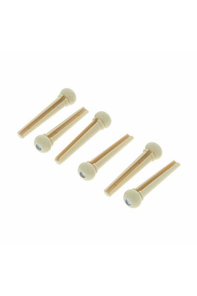 Harley Benton Bridge Pin Set Ivr Dot