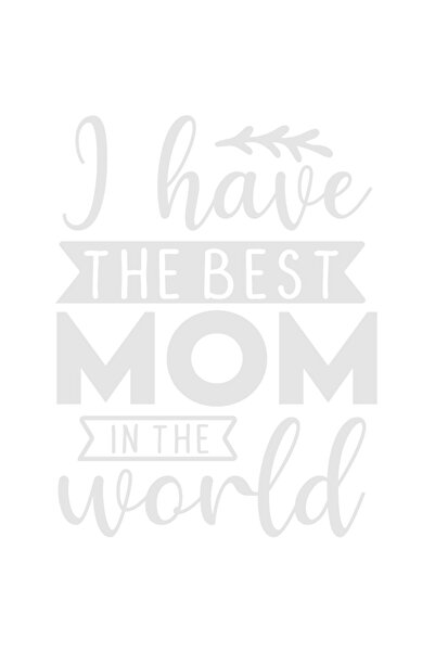 StoryGift Romania Sticker Eticheta 50CM Exterior cu mesajul "Eu am cea mai ta...