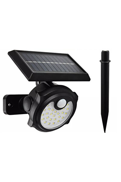 nelerbulurum GÜNEŞ ENERJİLİ HAREKET SENSÖRLÜ 3 MODLU 26 LEDLİ BAĞ BAHÇE KARAV...