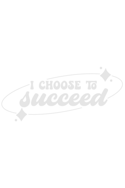 StoryGift Romania Sticker Autocolant 30CM Exterior cu textul "I choose to suc...