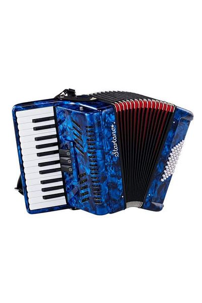 Startone Piano Accordion 48 Blue MKII