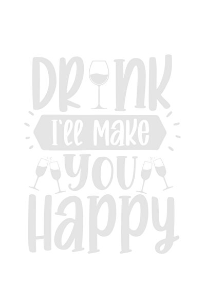 StoryGift Romania Sticker Exterior pentru consumatorii de bauturi tari cu mesaj in engleza , Vinyl Alb, 90 c