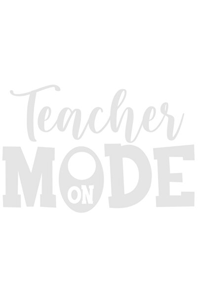 StoryGift Romania Sticker Adeziv 90CM Exterior cu textul in engleza "Teacher ...