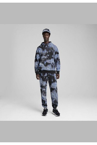 Puma Ανδρικό Φούτερ με Κουκούλα BMW M Motorsport Color Splash με Στάμπα σε Όλο το Χρώμα