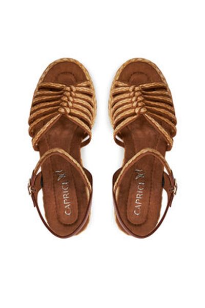 Caprice espadrile de damă 9-28304-42 maro
