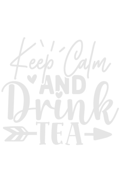 StoryGift Romania Sticker Exterior cu mesajul in engleza "Keep calm and drink...