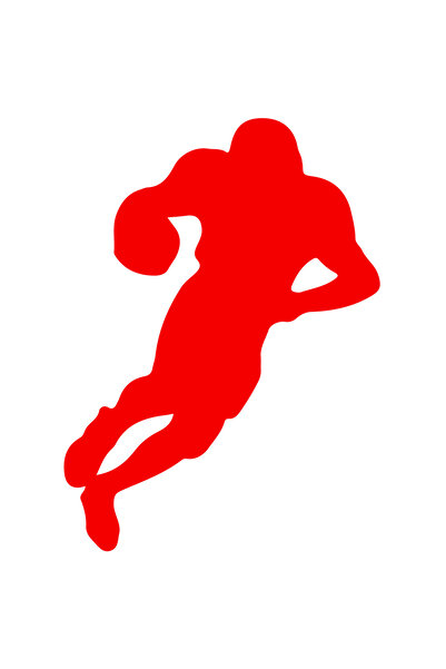 StoryGift Romania Sticker Autocolant 70CM Exterior cu un jucator de fotbal am...