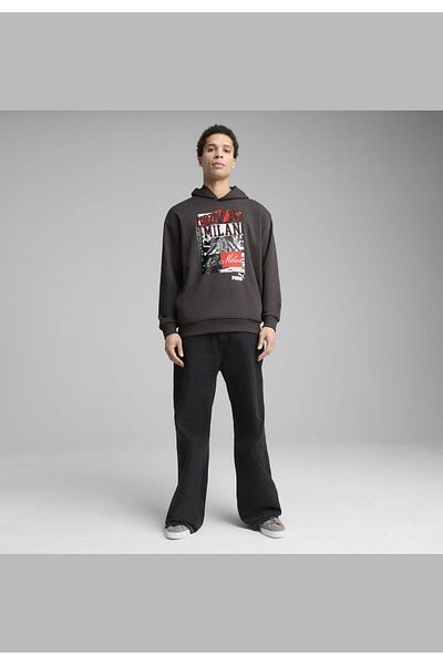 Puma Pánská mikina s kapucí Ac Milán Ftblnrgy
