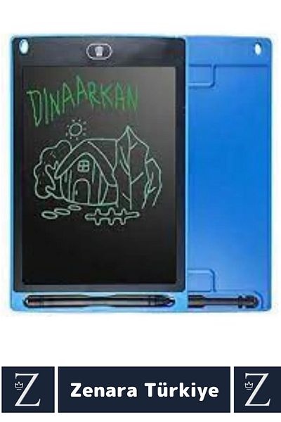 Zenara Premium Digital Children's Educational Tablet with Eraser and Pen Graphic Lesson Note Homework Picture Lcd Writing Tablet