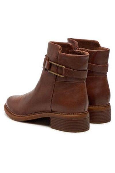 CLARKS women's ankle boots 26179643 brown