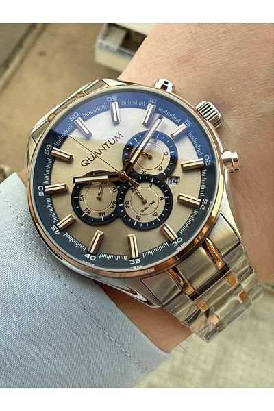 Quantum Original Guaranteed 10 Atm Waterproof Men's Wristwatch