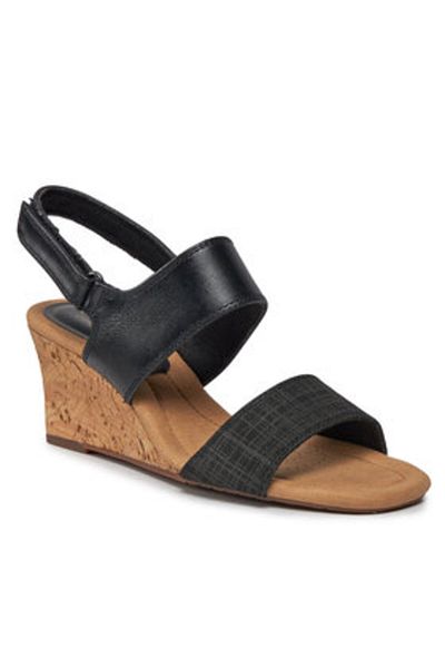 CLARKS Sandale Clarks pentru femei 26171237 Negre