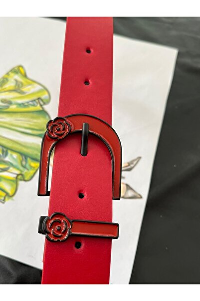 GREEY mineli çiçek deseni kemeri